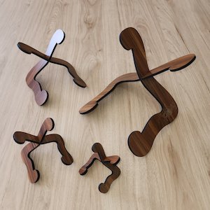 Display Stand Extra Small - Stained Rimu Finish