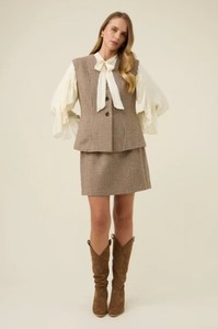 Products: Cassidy Vest-Taupe - Fifty Five