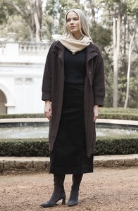 Fusion Coat-Chocolate - Fifty Five