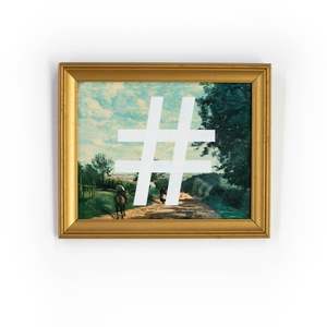 Milton Springsteen - Upcycled Art - Hashtag