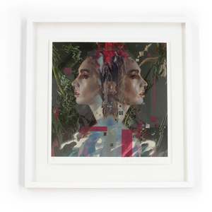 Askew One & Jasmine Gonzalez - Continuum Print - Framed