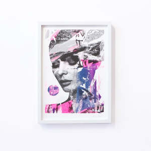 Joel Hart: Joel Hart - M/K Press x Fiksate (framed) 'Float' - AP