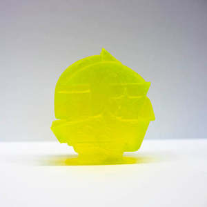 Levi Hawken: levi Hawken - Solv No. 25 - Uranium Glass