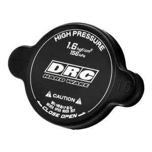 Radiator Cooling: DRC Radiator Cap Black 1.6kgf/cm²