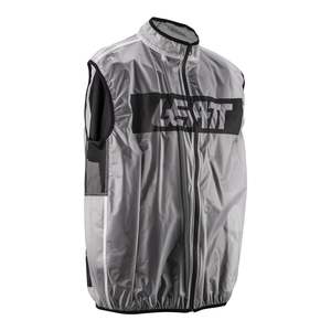 Rainwear: Leatt RaceCover Vest - Translucent Clear