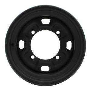 Atv Rims Hubs: Whites ATV/UTV Steel Rim 12x7 Polaris Front & Rear 4/156 +12.7 - Black