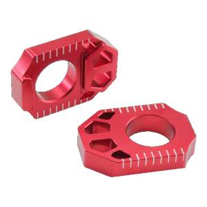 Axle Blocks: Zeta Rear Axle Block CRF250L/M/Rally Red