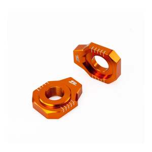 Axle Blocks: Zeta Rear Axle Block KTM SX/SXF- '12, 85SX,EXC Orange