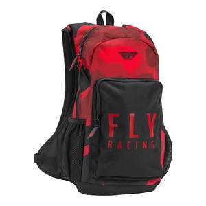 Backpacks: FLY '21 JUMP PACK BACKPACK RED/BLACK CAMO