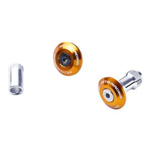 Bar Ends: Zeta Bar End Plug Swivel 29mm 2pcs - Gold