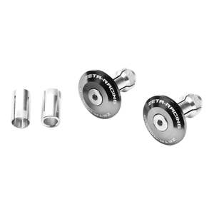 Bar Ends: Zeta Bar End Plug 35mm 2pcs - Titanium