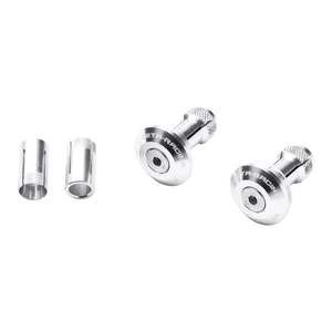 Zeta Bar End Plug 29mm 2pcs - Silver