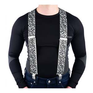 Belts Riggers: Oxford Riggers Braces - Skulls