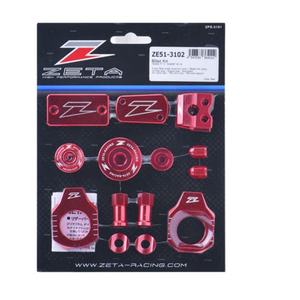 Bling Parts Accessories: Zeta Billet Kit KX250/450F - Red