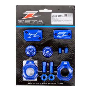 Bling Parts Accessories: Zeta Billet Kit Husqvarna TC125 - Blue