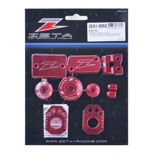 Bling Parts Accessories: Zeta Billet Kit CRF250L/M R- Red