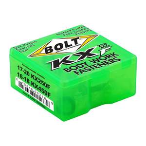 Body Plastic Bolt Kits: BOLT PLASTICS FASTENER KIT KAW KX450F 16-18 KX250F 17-20