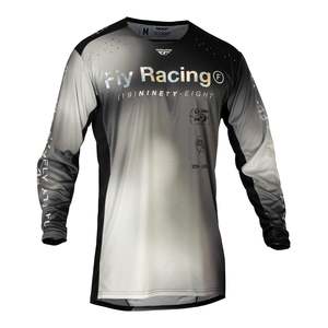 Off Road: FLY Racing Lite S.E. Legacy Jersey - Light Grey / Black