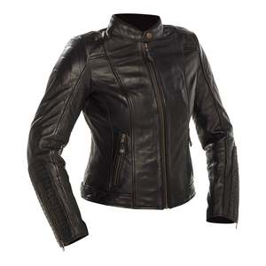 Road: Richa Ladies Lausanne Leather Jacket - Black