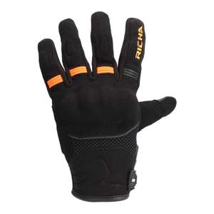 Road: Richa Scope Glove - Black / Orange