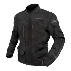 Road: Dririder Compass 4 Jacket - Black / Grey