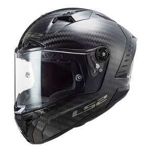 Helmets: LS2 FF805C Thunder Carbon Helmet - Solid
