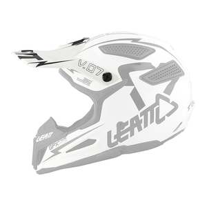 Helmets: Leatt Junior Peak GPX 5.5 V07 - White / Black