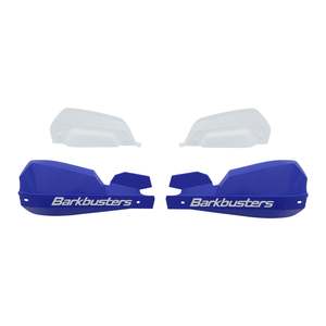 Handlebar Control: Barkbusters VPS Handguard - Blue (Plastic Guard Only)
