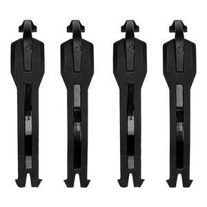 Protection: Leatt Strap Kit Adv 7.5 - Black 4-Pcs