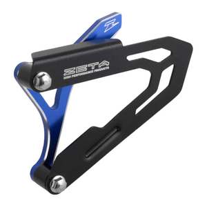 Drive Components: Zeta Case Saver with Cover for YZ250F/FX '14-, YZ450F/FX '14- - Blue
