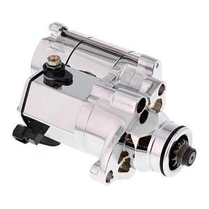 Electrical: HD STARTER MOTOR - CHROME 80-1014