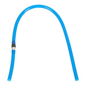 Fuel Air Intake: DRC UNIFLOW HOSE BLUE/SILVER