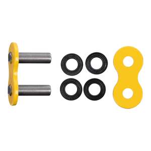 Drive Components: RK GB520ZXW Outer Type Join Link - Yellow