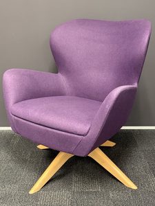 Abbey Chair with Timber Base – Eden Office - FIL Furniture