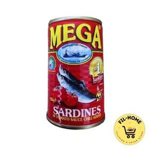 MEGA Sardines in Tomato Sauce Chili 155g Fil@home
