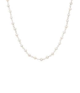 Chain Sterling Silver & Pearl - Filigree Jewellery Christchurch, New Zealand