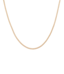 Collier 9ct Gold Medium Curb 50cm - Filigree Jewellery Christchurch, New Zealand