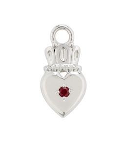 Sacred Sterling Silver & Ruby - Filigree Jewellery Christchurch, New Zealand
