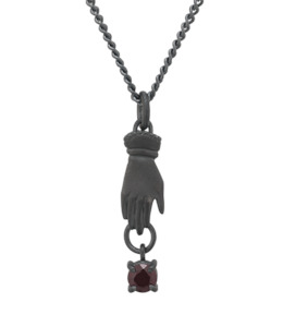 Etiquette Gemme Necklace Smokey Quartz - Filigree Jewellery Christchurch, New Zealand