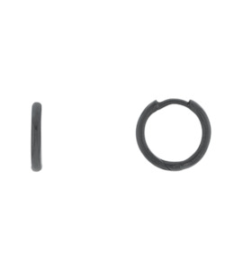 Cloche Earring Oxidized Silver - Filigree Jewellery Christchurch, New Zealand