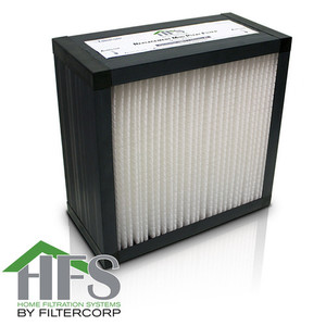 HFS Home Ventilation Filter - ABS Frame Mini Pleat SmartVent PN 201690 filtercorphealth