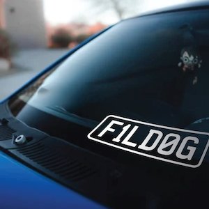Personalied Number Plate Decal