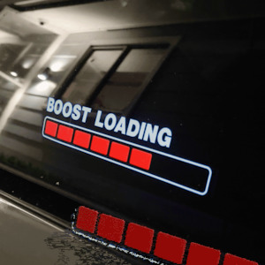 Boost Loading EL Sticker