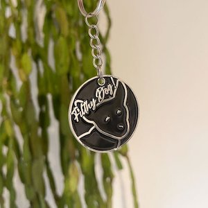 Keychains: Filthy Dog! Pendant