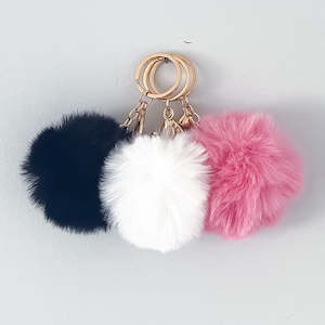 Keychains: Pom Pom Keychains