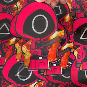 Motion Stickers: Squid Games