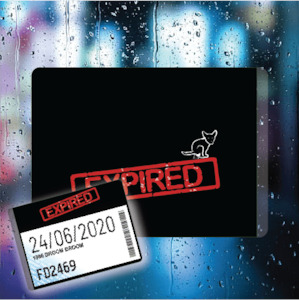 Filthy Dog Merch: Expired Black