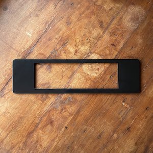Business: Winged Standard Number Plate Frames - Unprinted