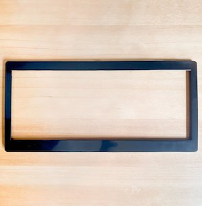 Business: Message Number Plate Frames - Unprinted