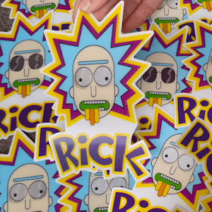 Motion Stickers: Rick n Shades